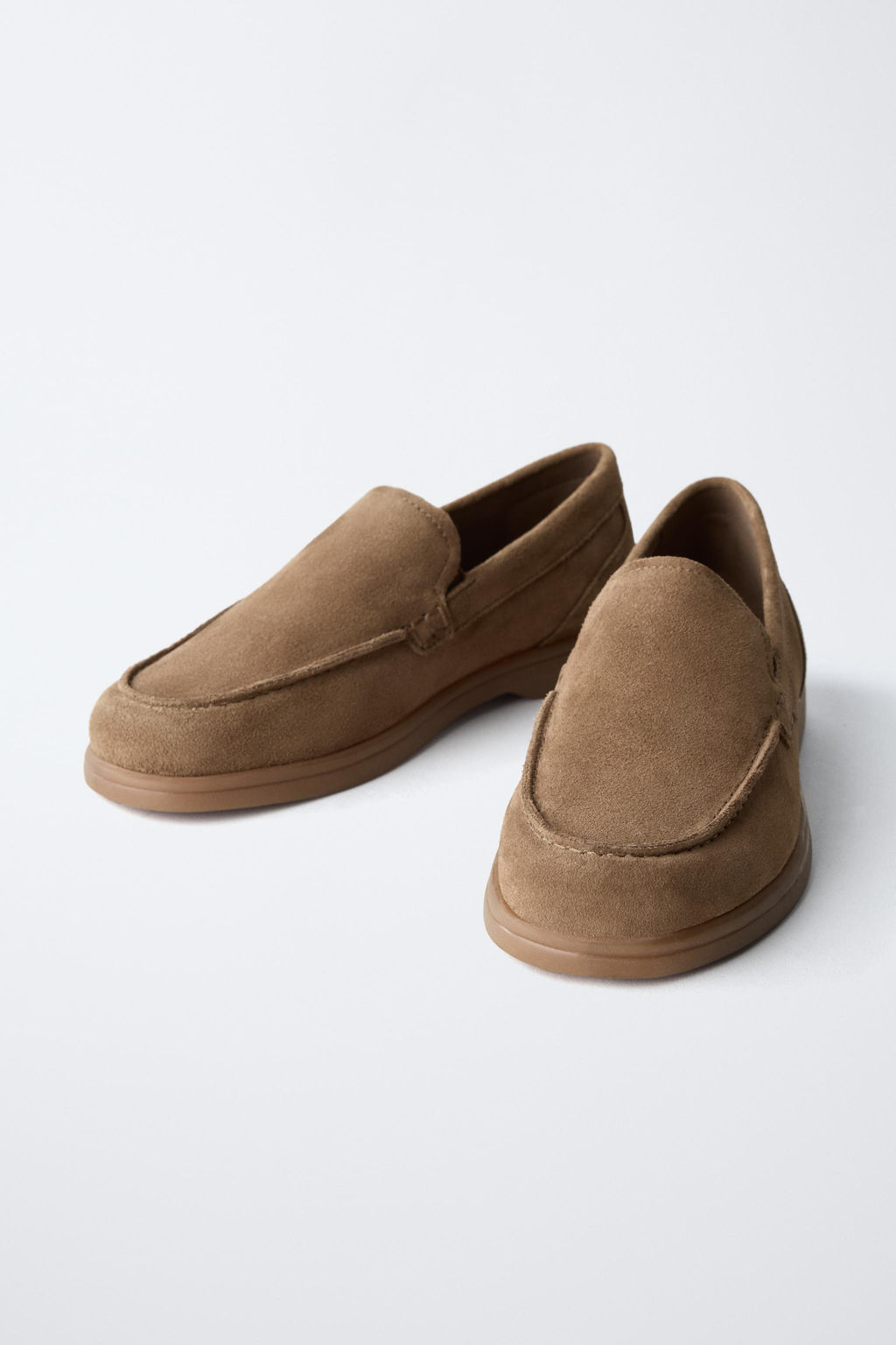 SPLIT SUEDE DECK SHOES