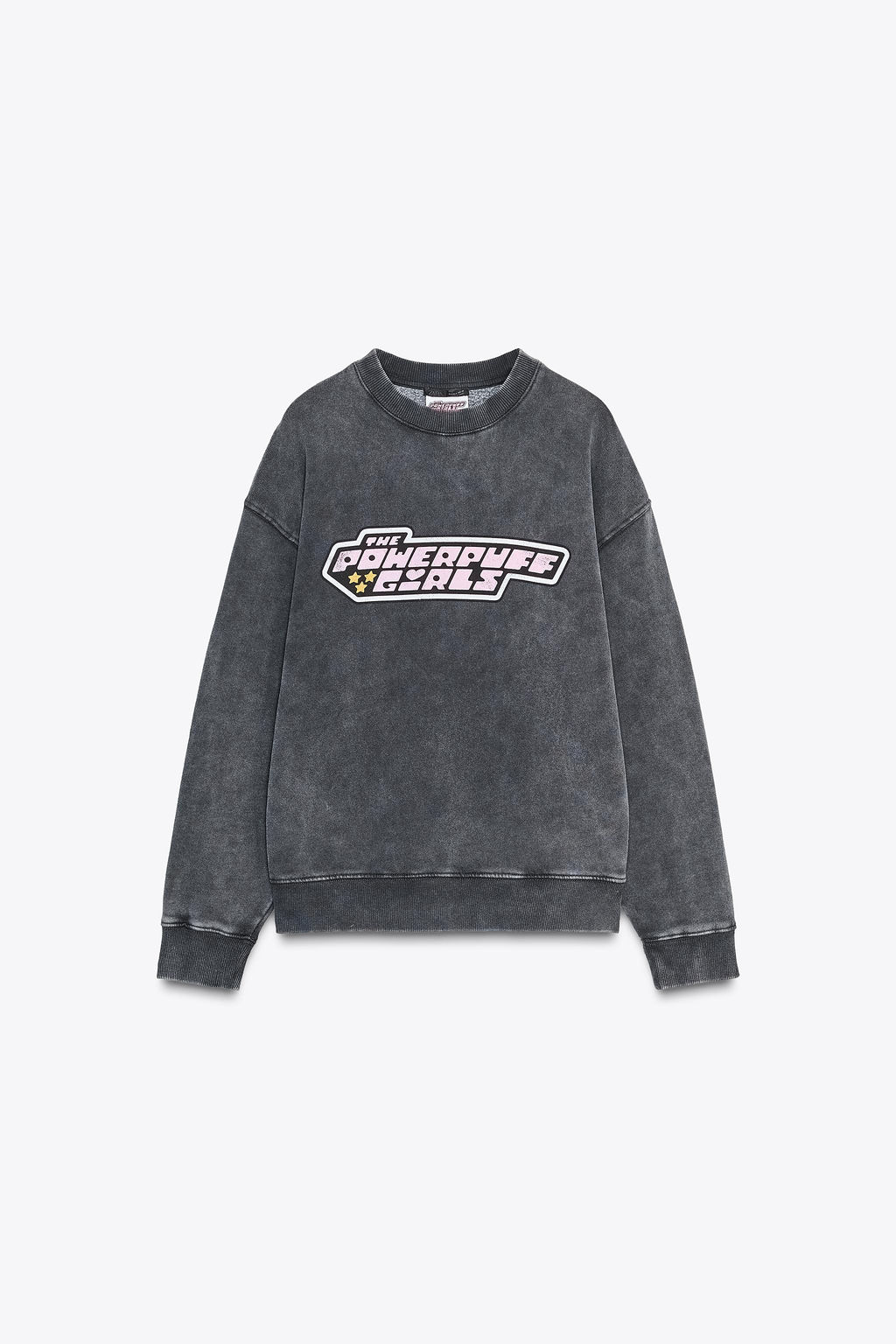 THE POWERPUFF GIRLS WASHED-EFFECT SWEATSHIRT - Zara фото 4