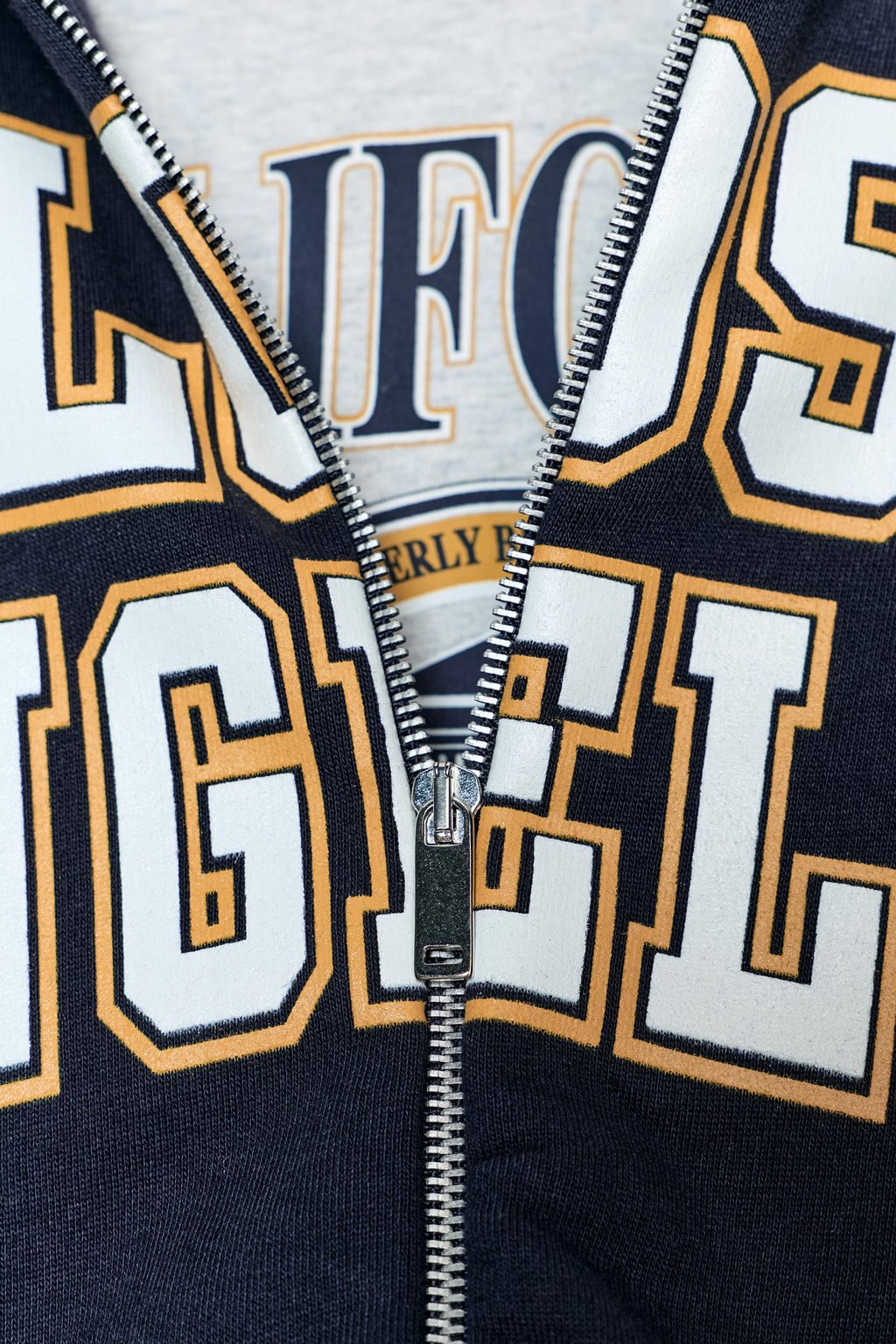 CONTRAST VARSITY HOODIE - Zara фото 7