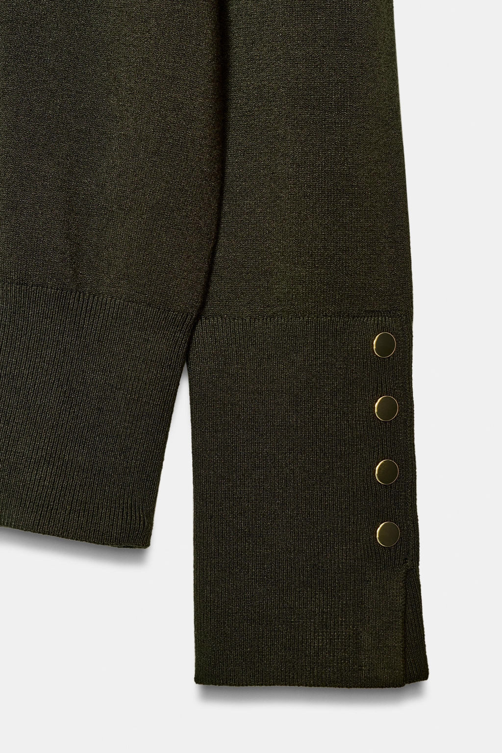 BASIC PLAIN KNIT JUMPER - Zara фото 14