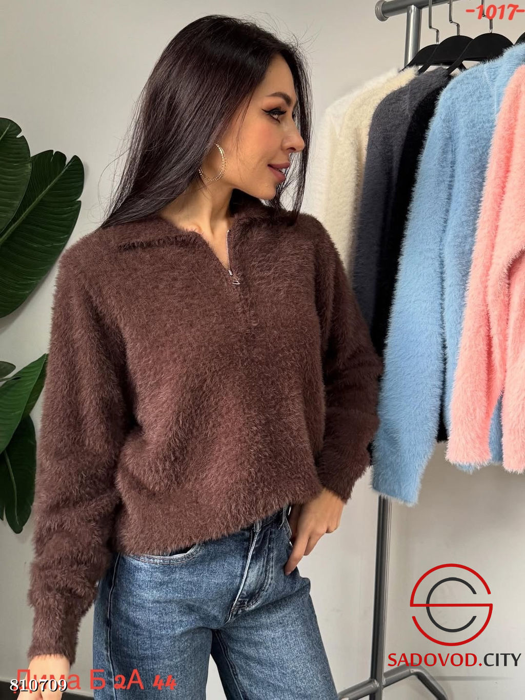 Кофта женская из вязанной ткани - Bruno фото 3