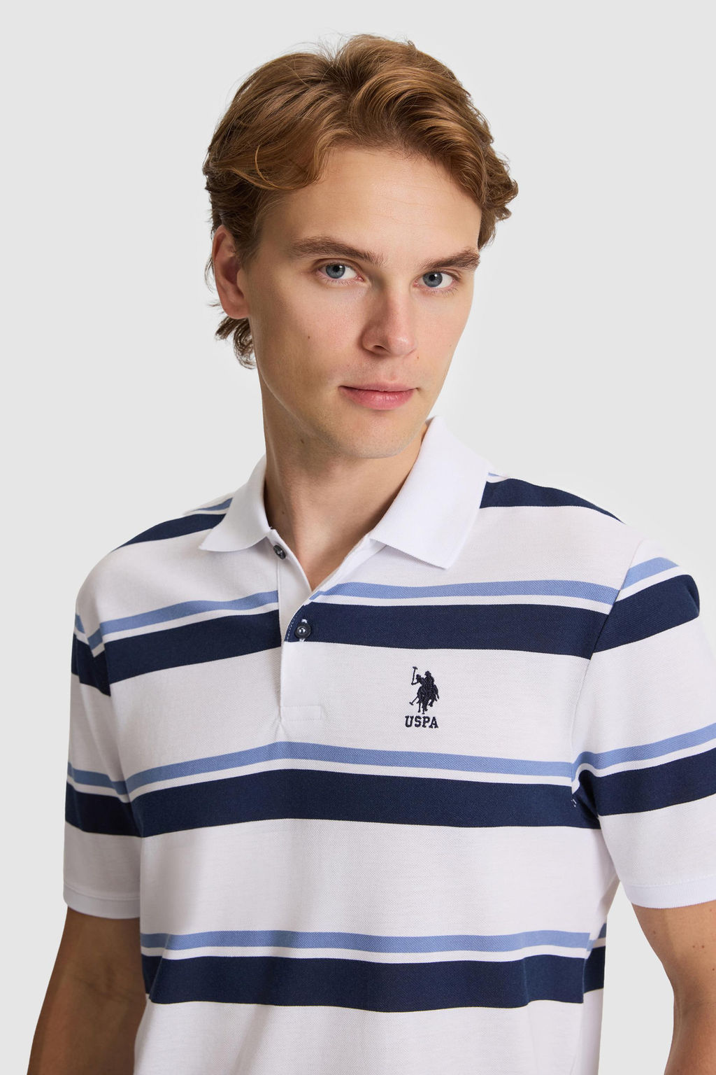 Erkek Lacivert Regular Fit Polo Yaka Ti__rt