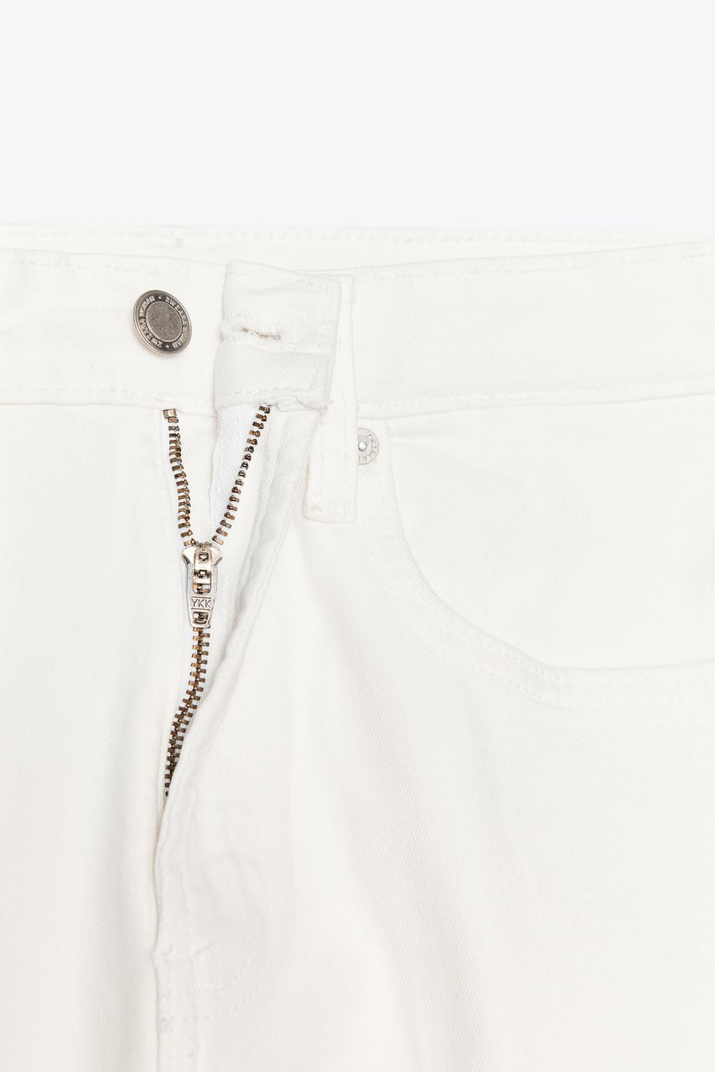 ZW COLLECTION HIGH-WAIST BOOTCUT CROPPED JEANS - Zara фото 15