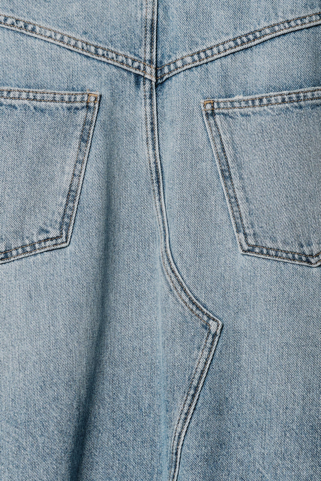 FALDA MIDI DENIM WILLY CHAVARRIA X ZARA / Azul claro  фото 7