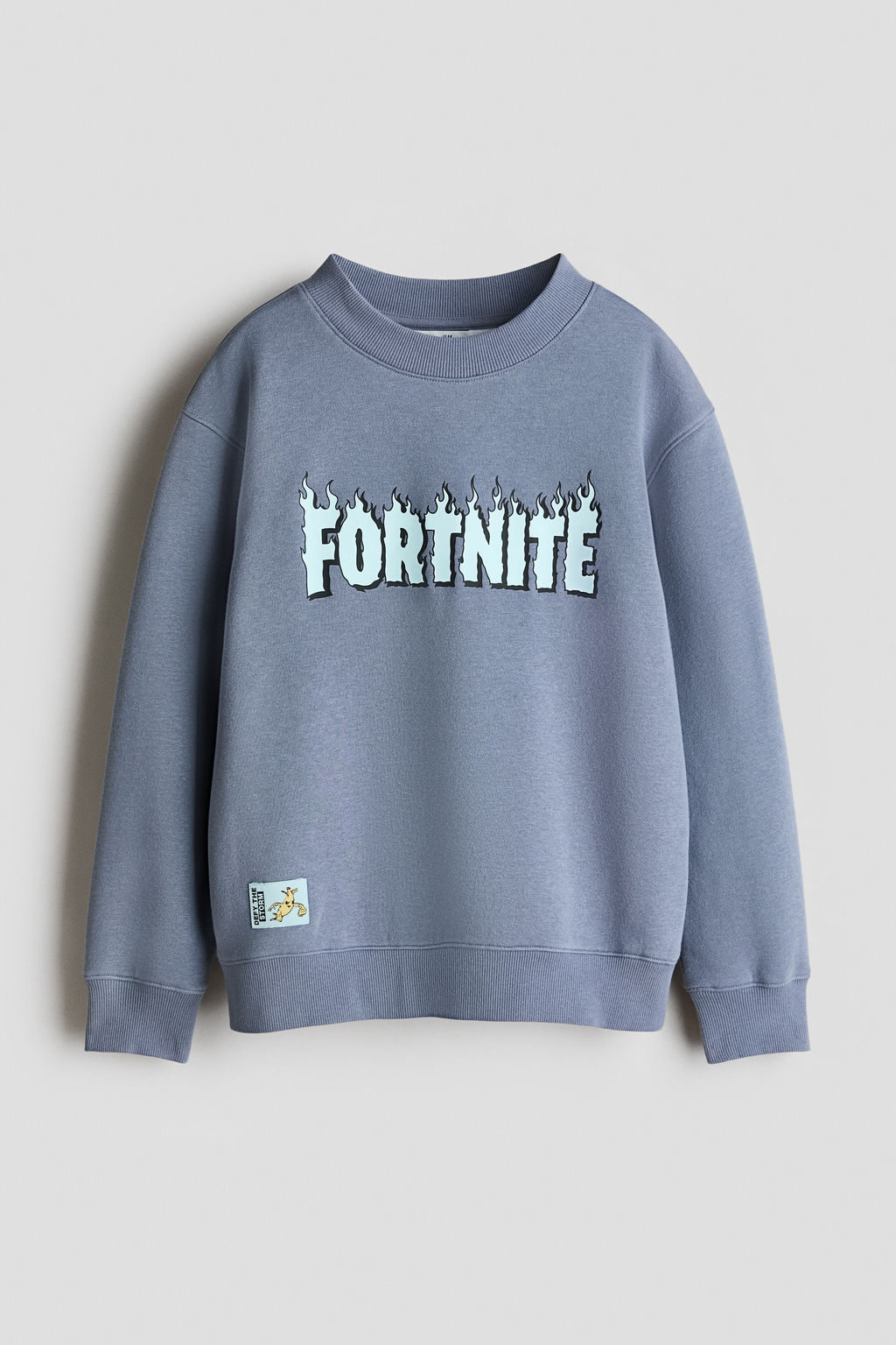 Sudadera estampada con interior cepillado