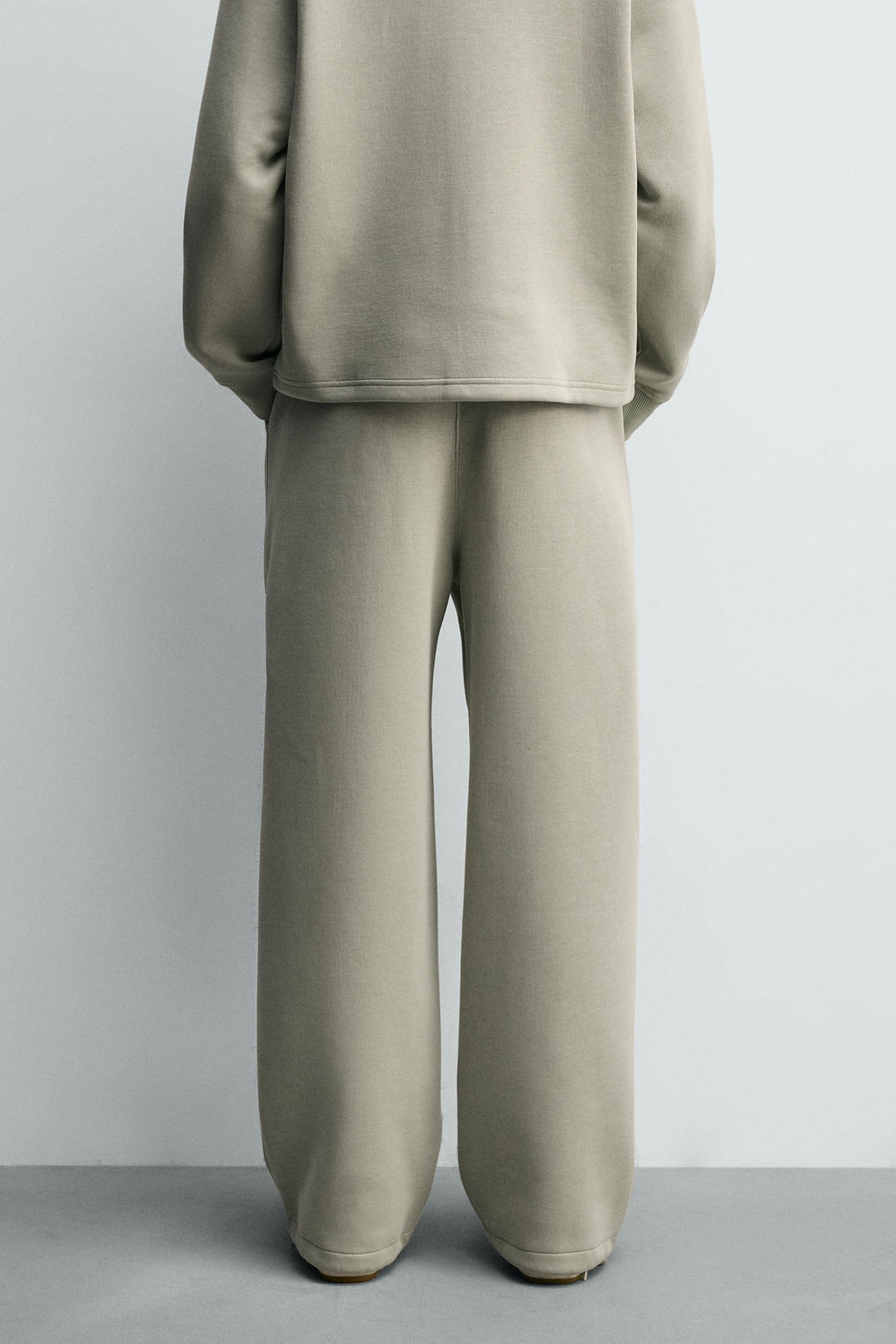 PANTAL?N JOGGER INTERLOCK RELAXED FIT / Menta - Zara фото 3