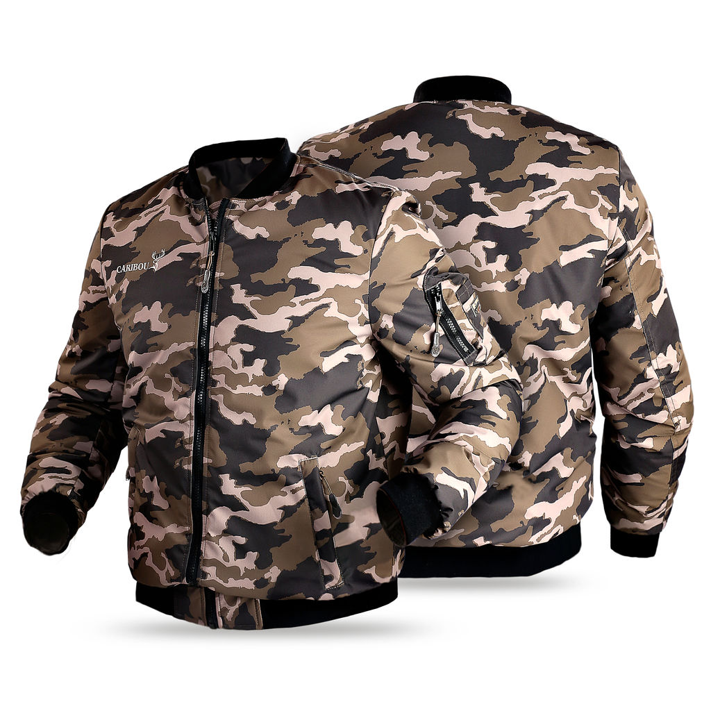 Куртка D305 BOMBER Camo Хит продаж! - Тайга фото 2