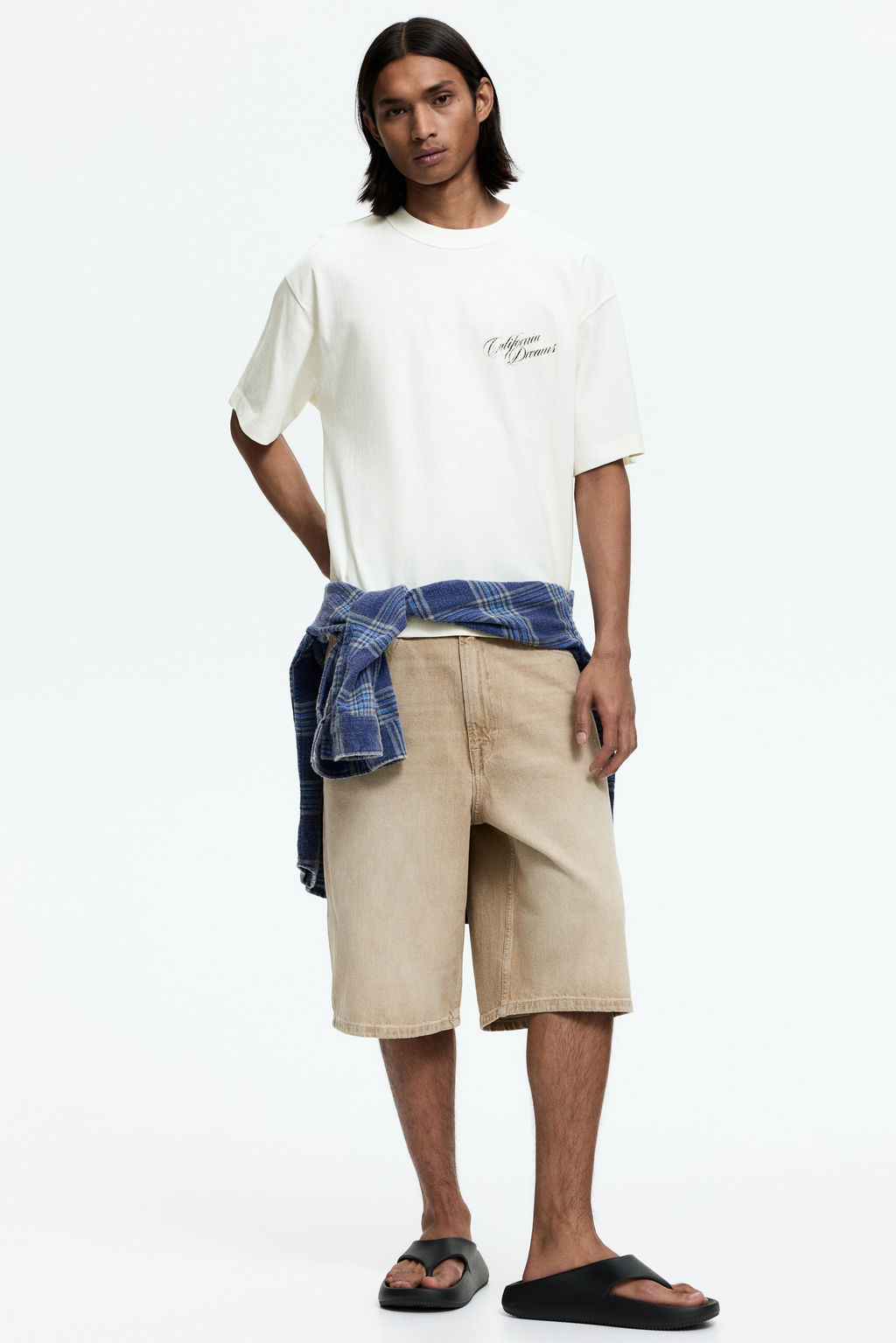 Camiseta con motivo estampado Loose Fit - H&m фото 8