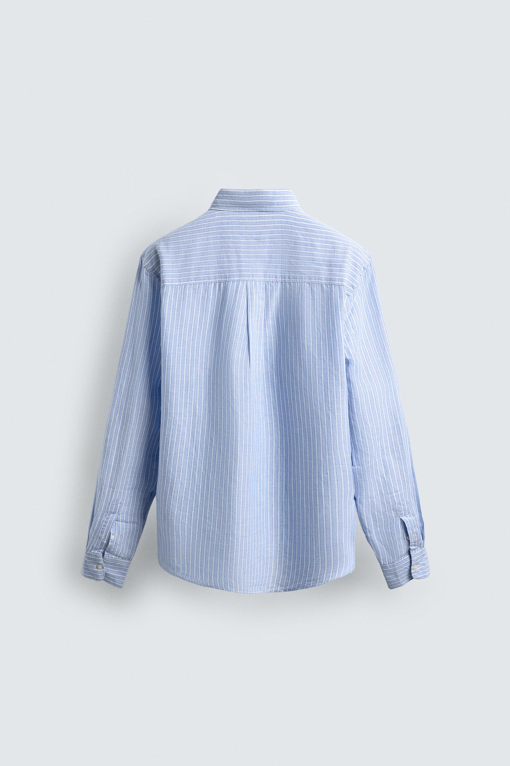 CAMISA REGULAR FIT LINO - ALGOD?N / rayas