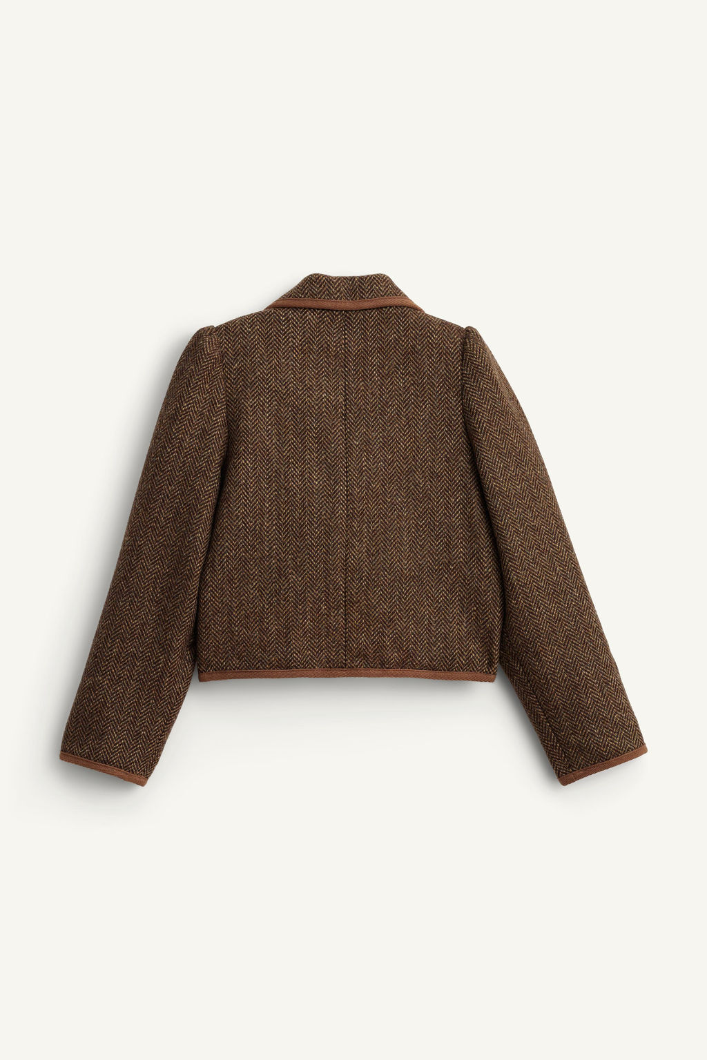 LIMITED EDITION HERRINGBONE WOOL BLAZER - Zara фото 5