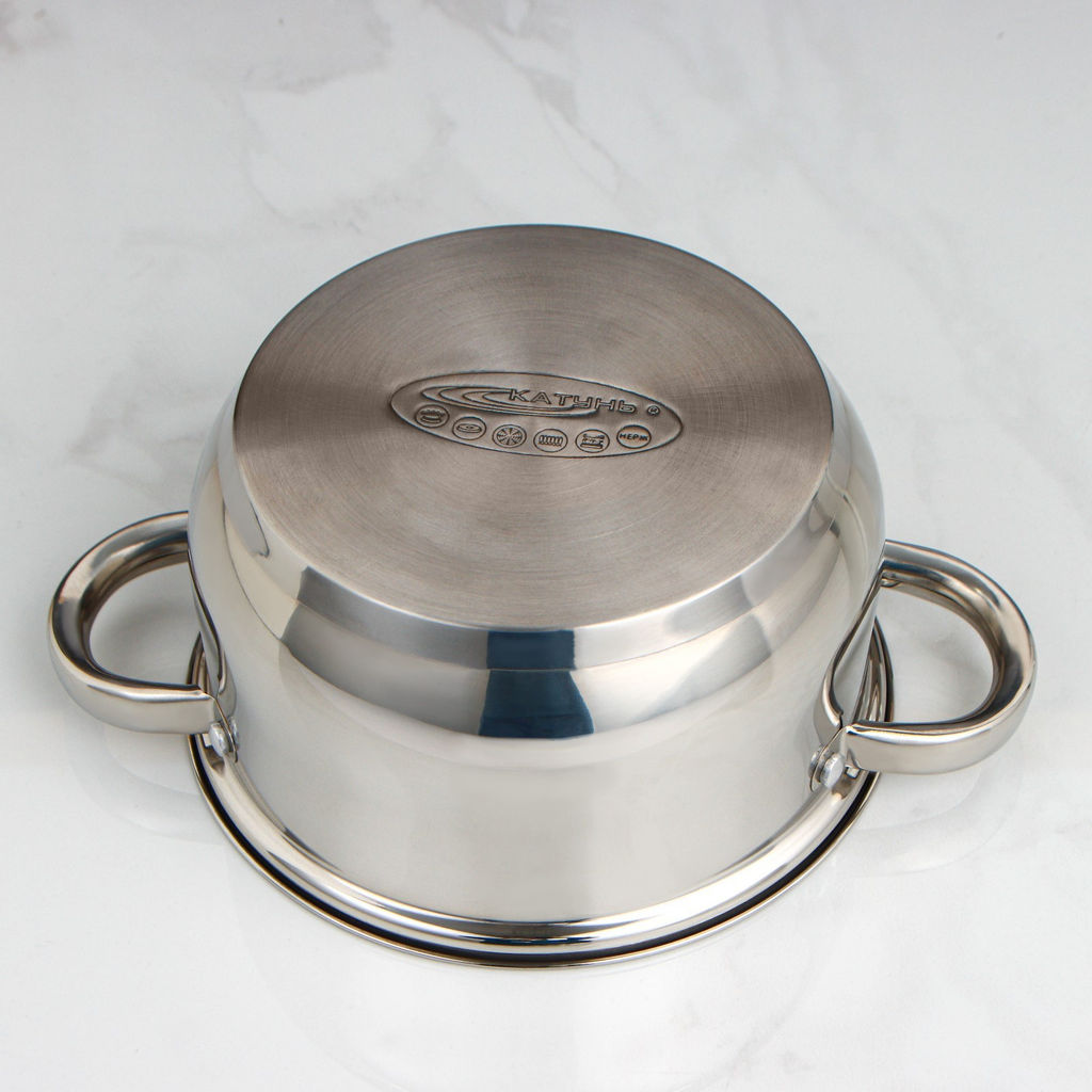 Кастрюля 2,5 л (Гретта) с метал.крышкой (KT04-D-25м)