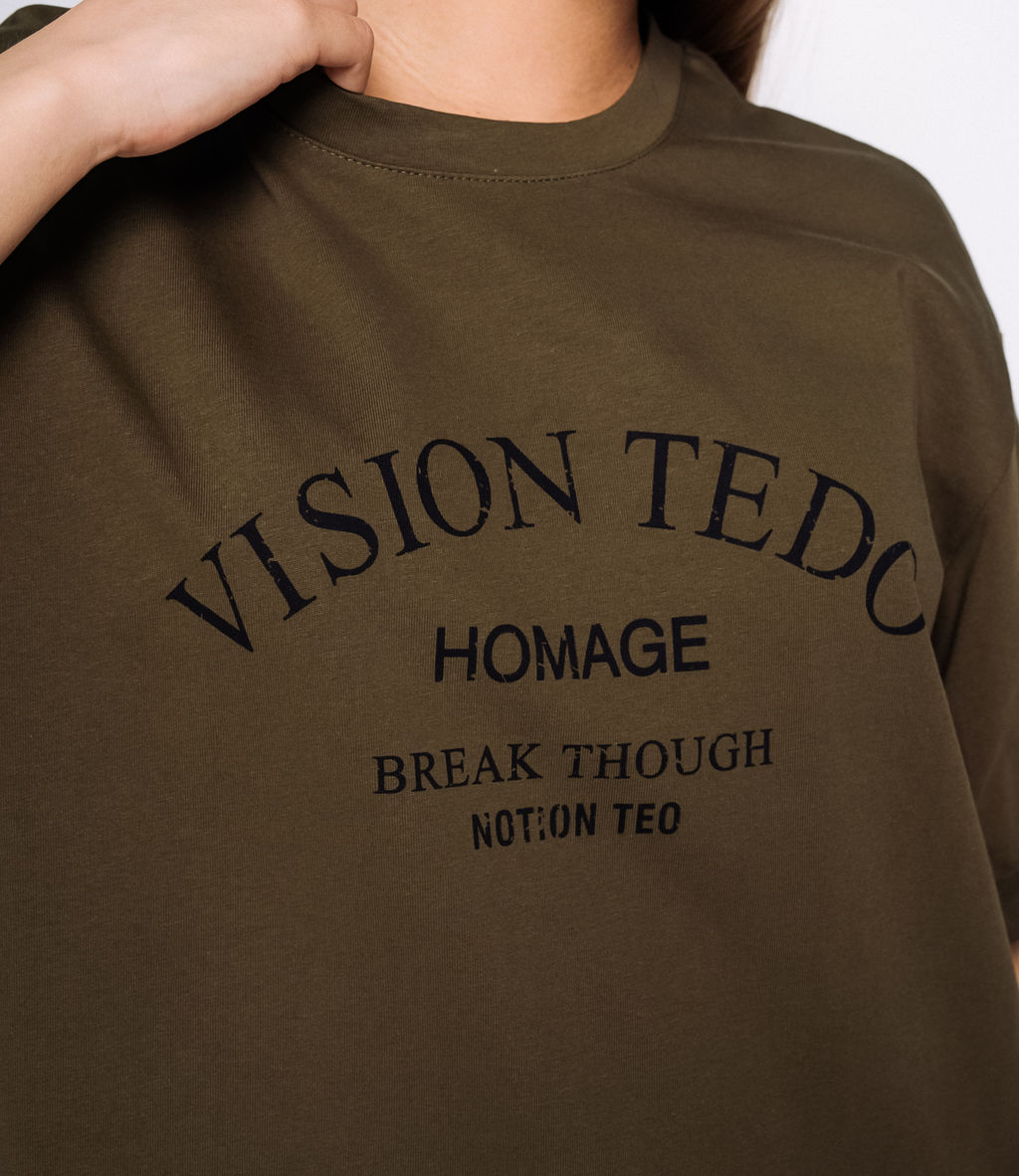 Футболка #КТ309 (3), хаки