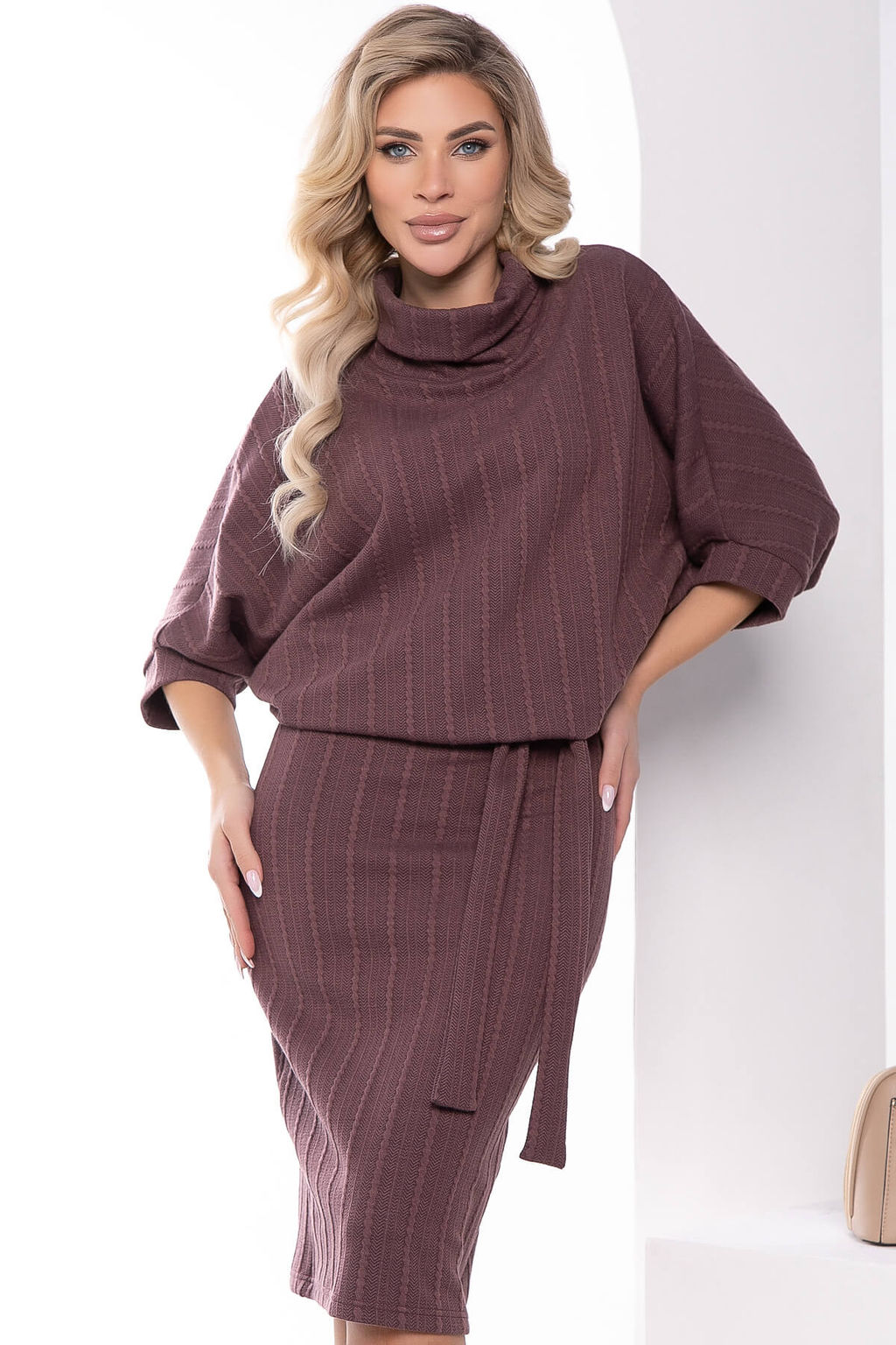 Платье Антония (ягодное) П7974 - Lt collection фото 4