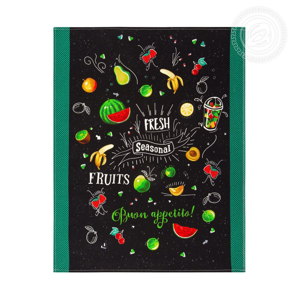 Набор полотенец из рогожки "Кулинарное шоу" 45*60/3 шт. - 45*60 Полотенца из рогожки