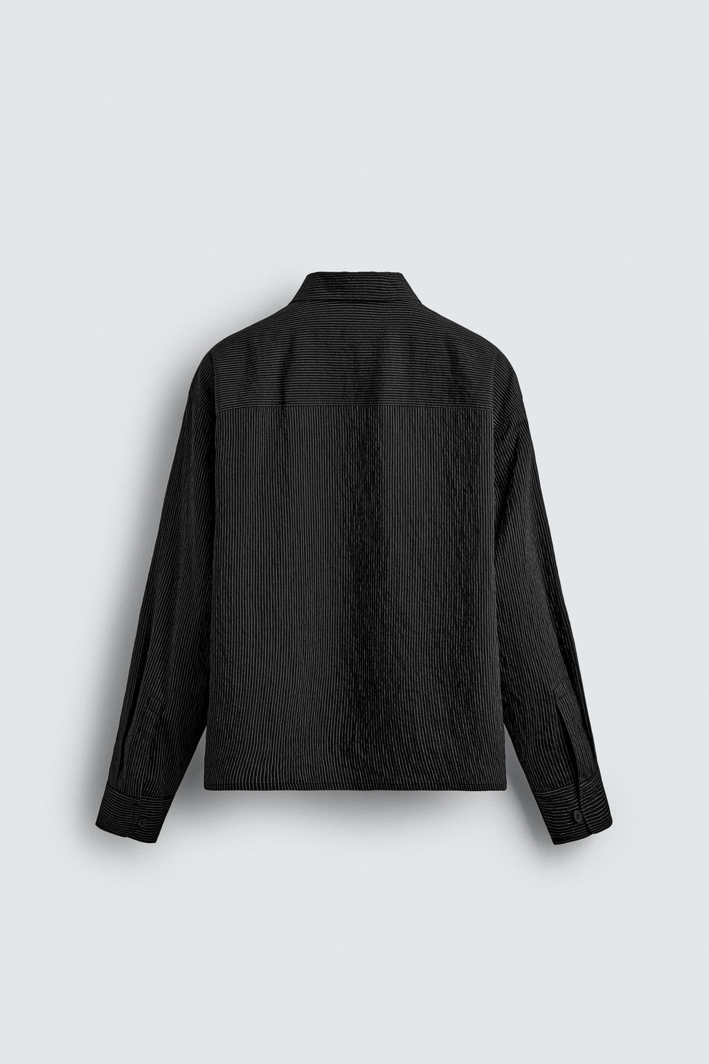 STRIPED FLOWING SHIRT - Zara фото 9