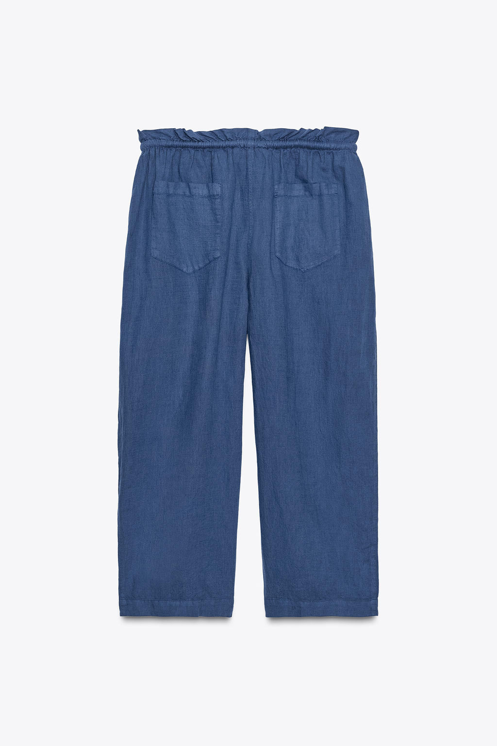 ZW COLLECTION LINEN BLEND TROUSERS - Zara фото 7