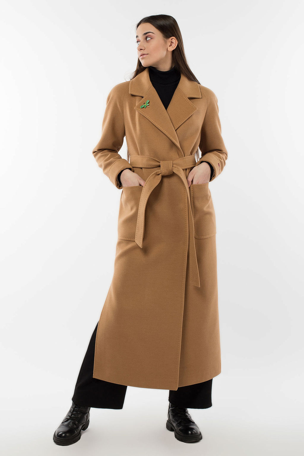 Пальто женское демисезонное Classic Reserve (пояс)