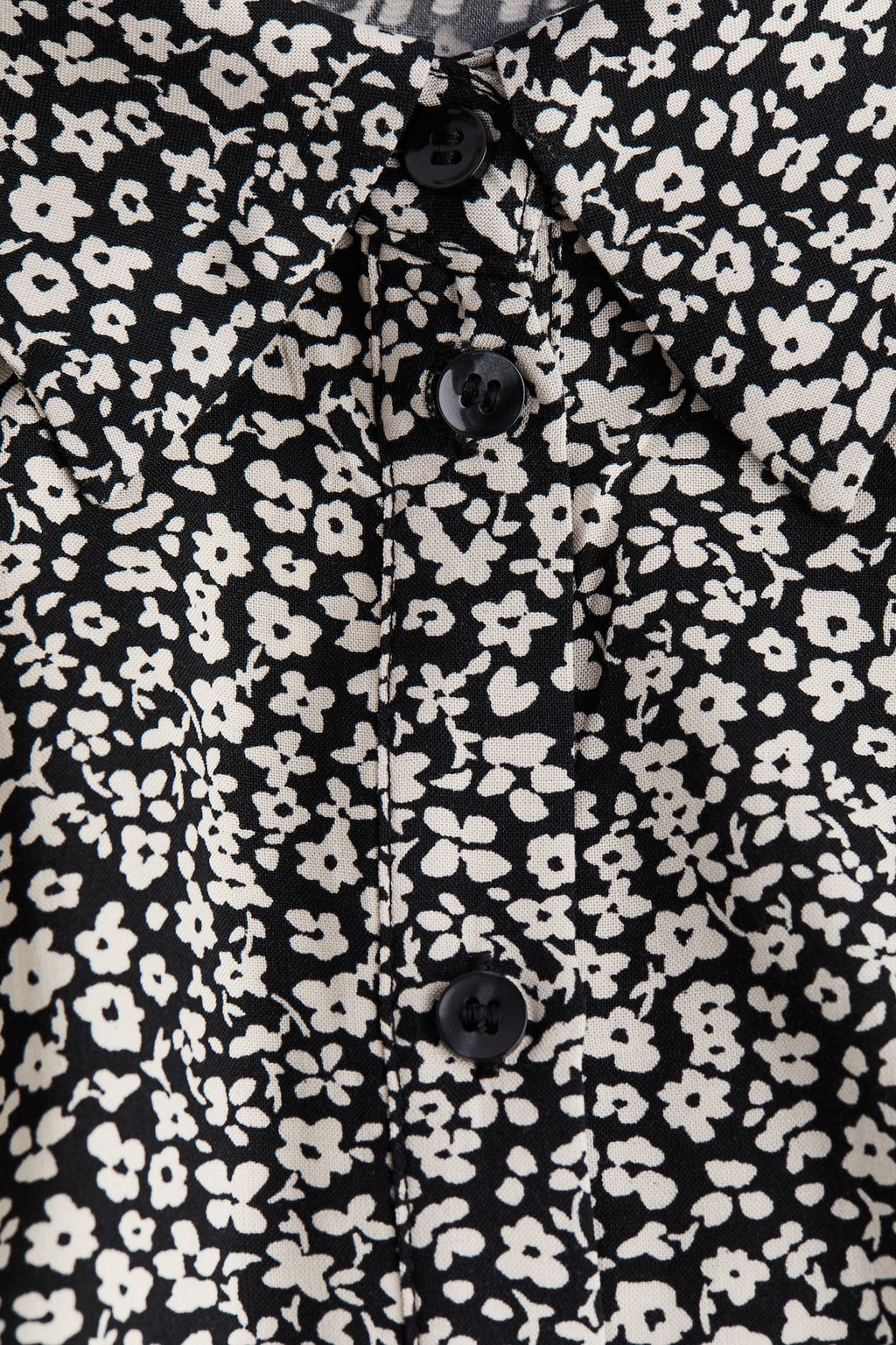 Vestido camisero con mangas globo - H&m фото 7