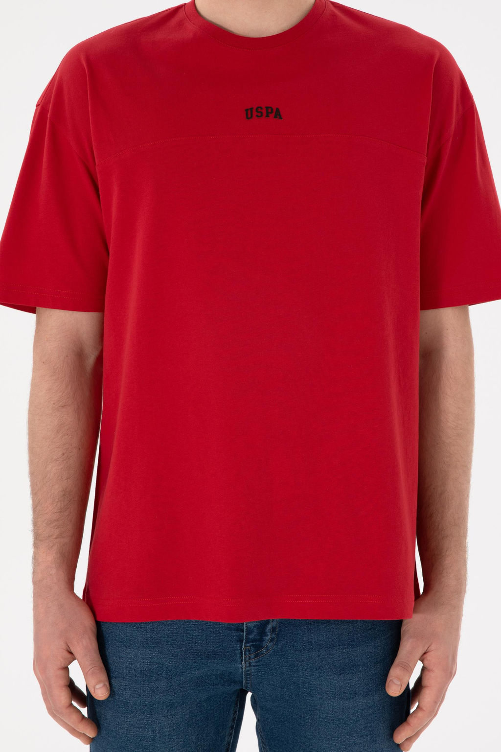 Erkek Comfort Fit Bisiklet Yaka K_rm_z_ Ti__rt Sepette S_rpriz _ndirim - U.s. polo assn фото 7