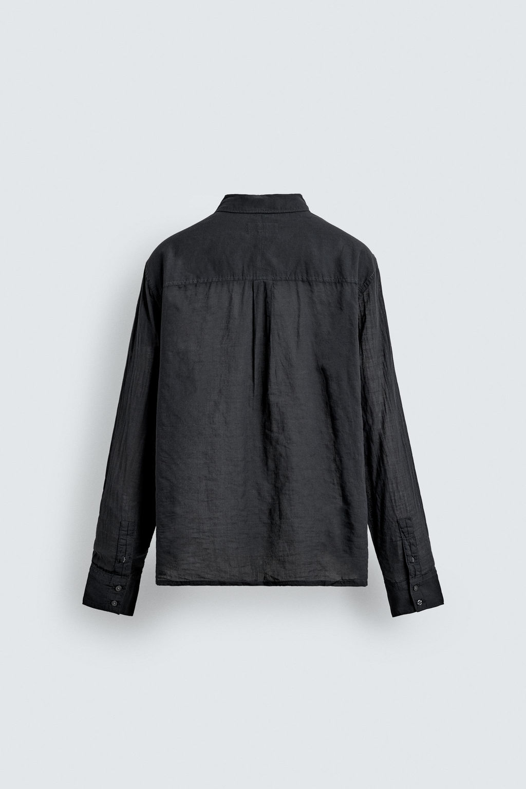 FLUID DENIM SHIRT - Zara фото 9