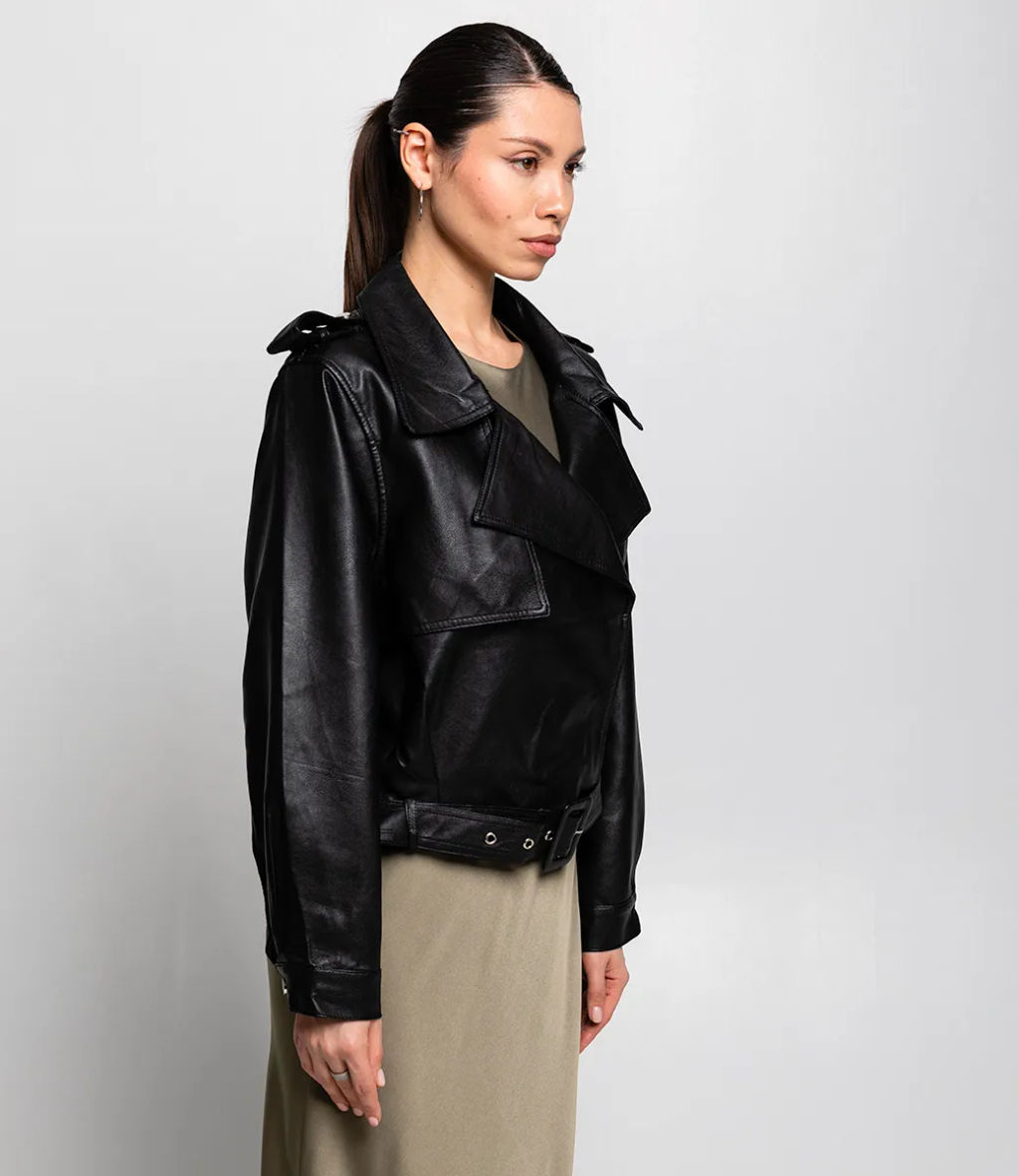 Куртка #КТ7618, чёрный - Dommod фото 3