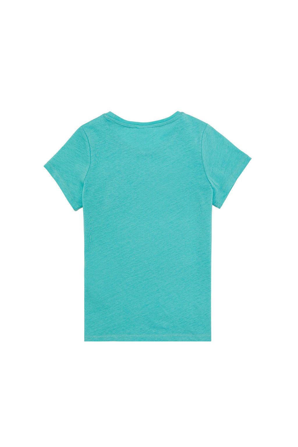 Мятная базовая футболка с круглым вырезом для девочек Неожиданная скидка в корзине - U.s. polo assn фото 5