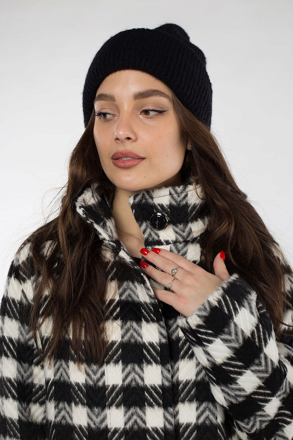 Пальто женское демисезонное - El podio фото 6