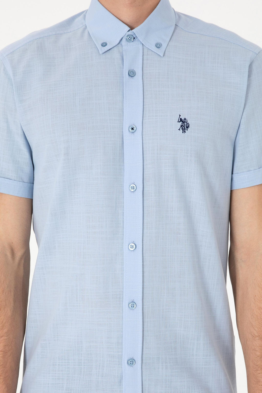 Erkek A__k Mavi K_sa Kollu G_mlek Sepette S_rpriz _ndirim - U.s. polo assn фото 6