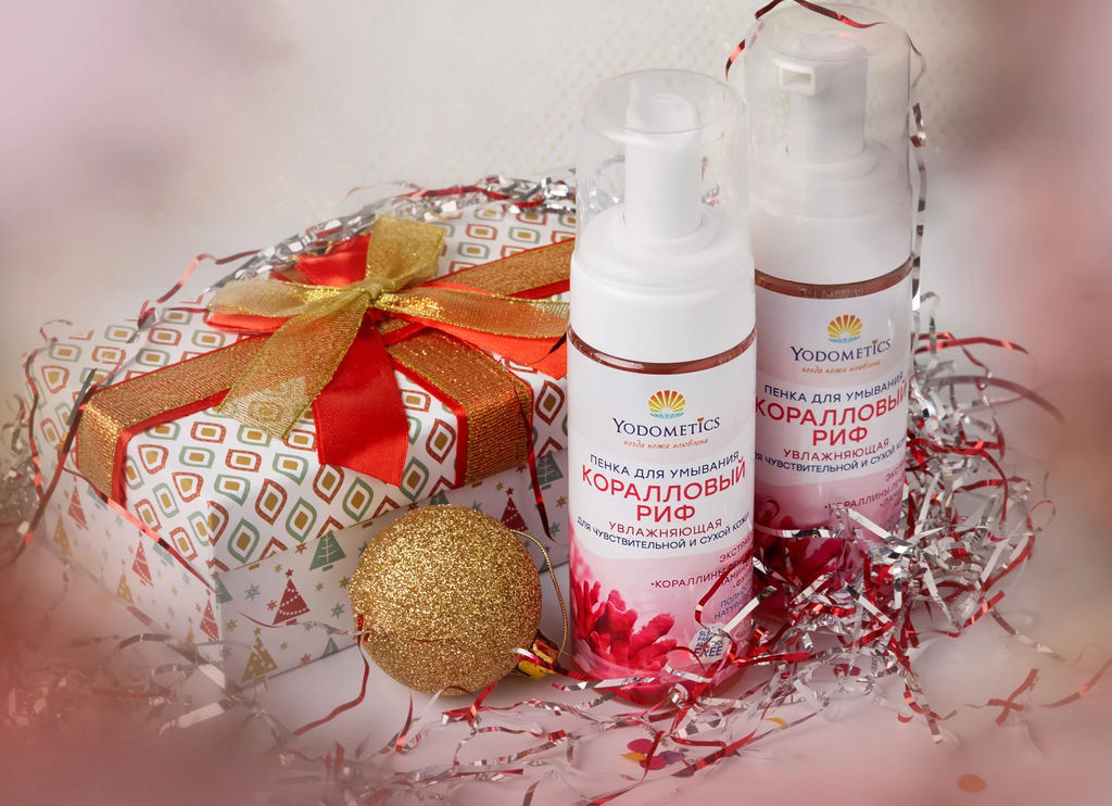 Увлажняющая пенка для умывания Коралловый риф для чувствительной и сухой кожи, флакон 150 мл - Yodometics фото 2