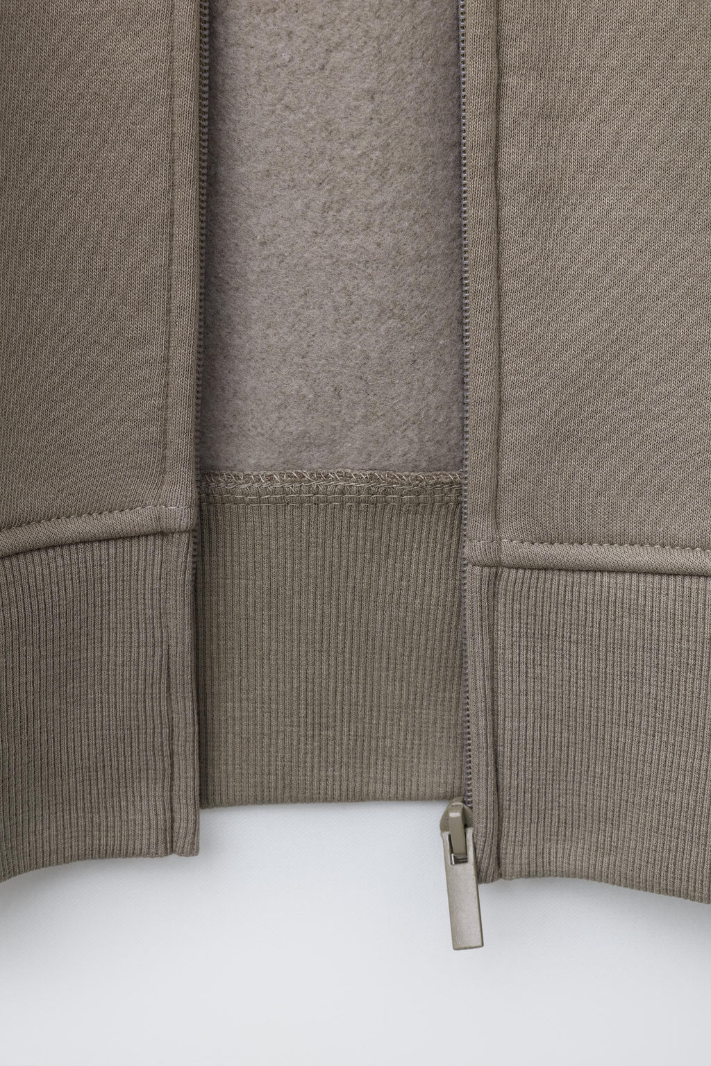SUDADERA FELPA CAPUCHA / Beige - Zara фото 4
