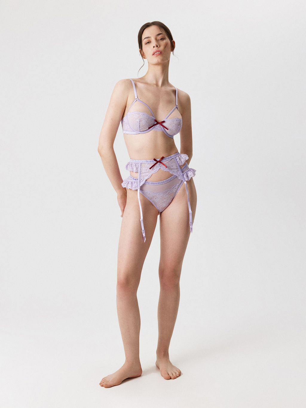 Infinity / Бюстгальтер с мягкой чашкой жен. Raya лавандовый - Infinity Lingerie фото 5