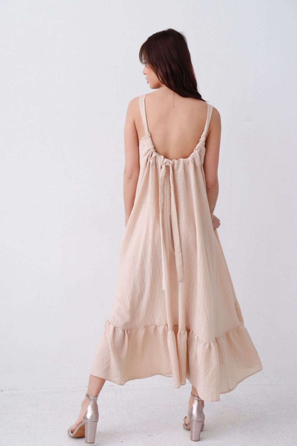 Платье Мальдивы для пляжа и фотосъёмки в цвете экрю - Martichelli фото 12