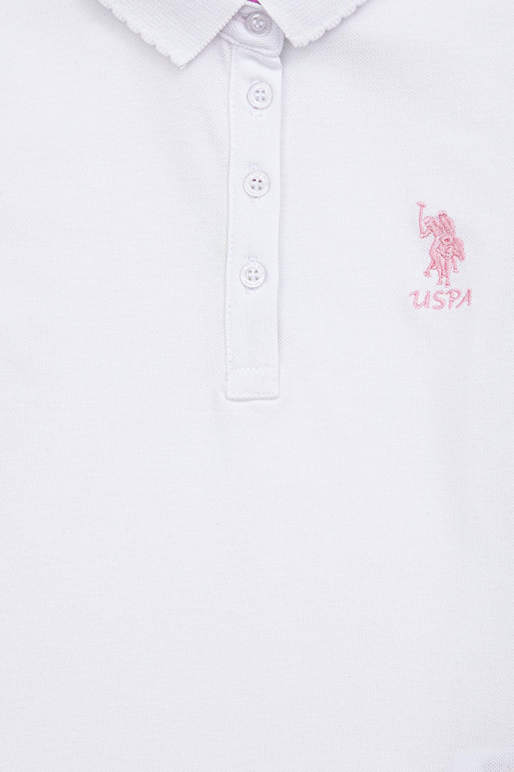Белая футболка для девочек Basic - U.s. polo assn фото 9