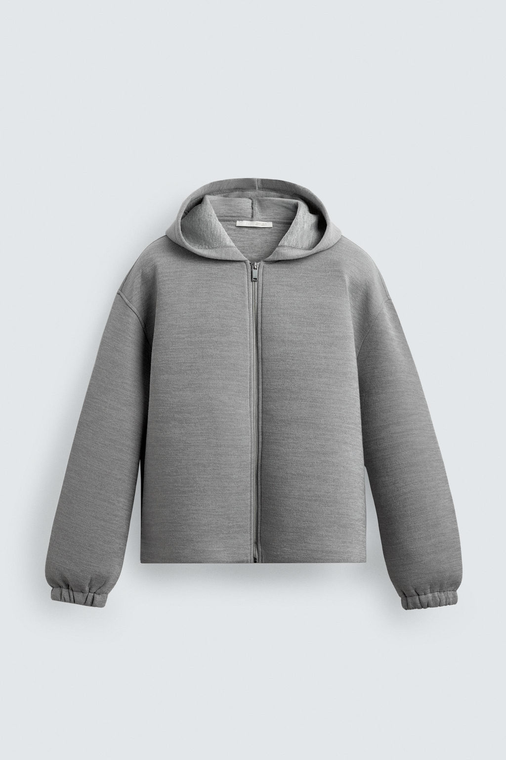 COMPACT BOXY FIT ZIP-UP SWEATSHIRT - Zara фото 15