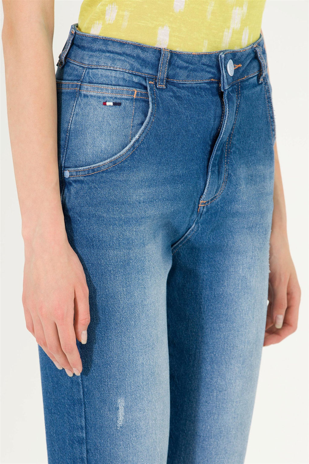 U. S. Polo Assn Женские синие джинсовые брюки - U.s. polo assn фото 12