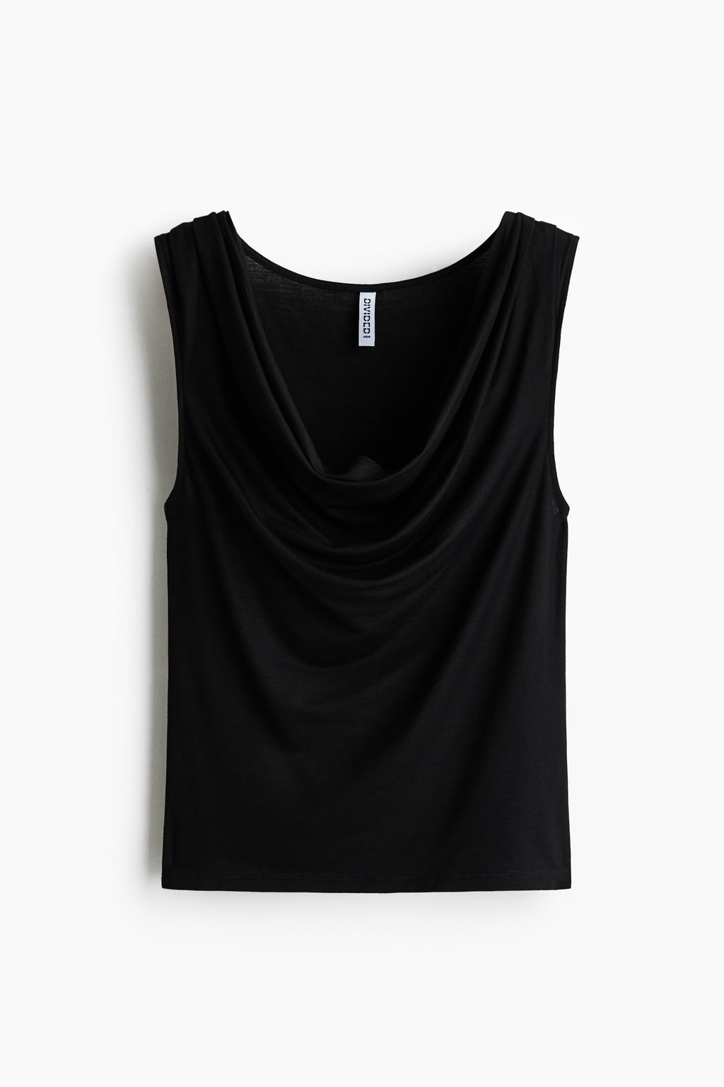 Top de punto con escote drapeado - H&m фото 3