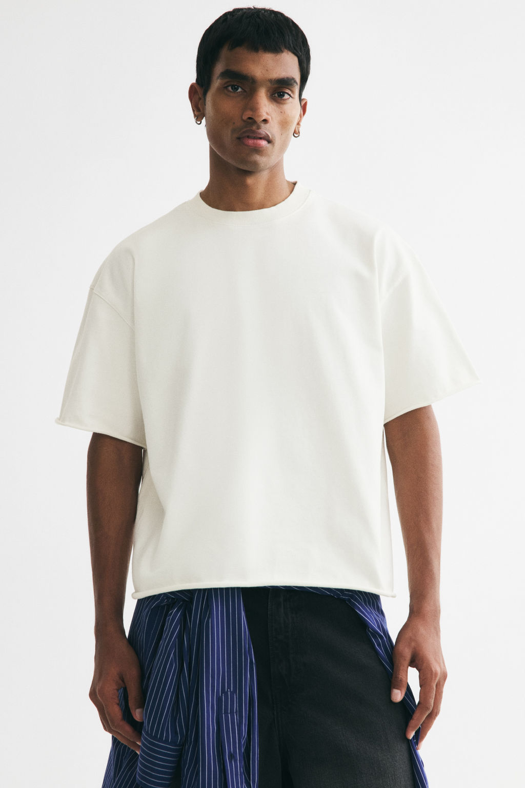 Camiseta boxy Oversized Fit - H&m фото 5