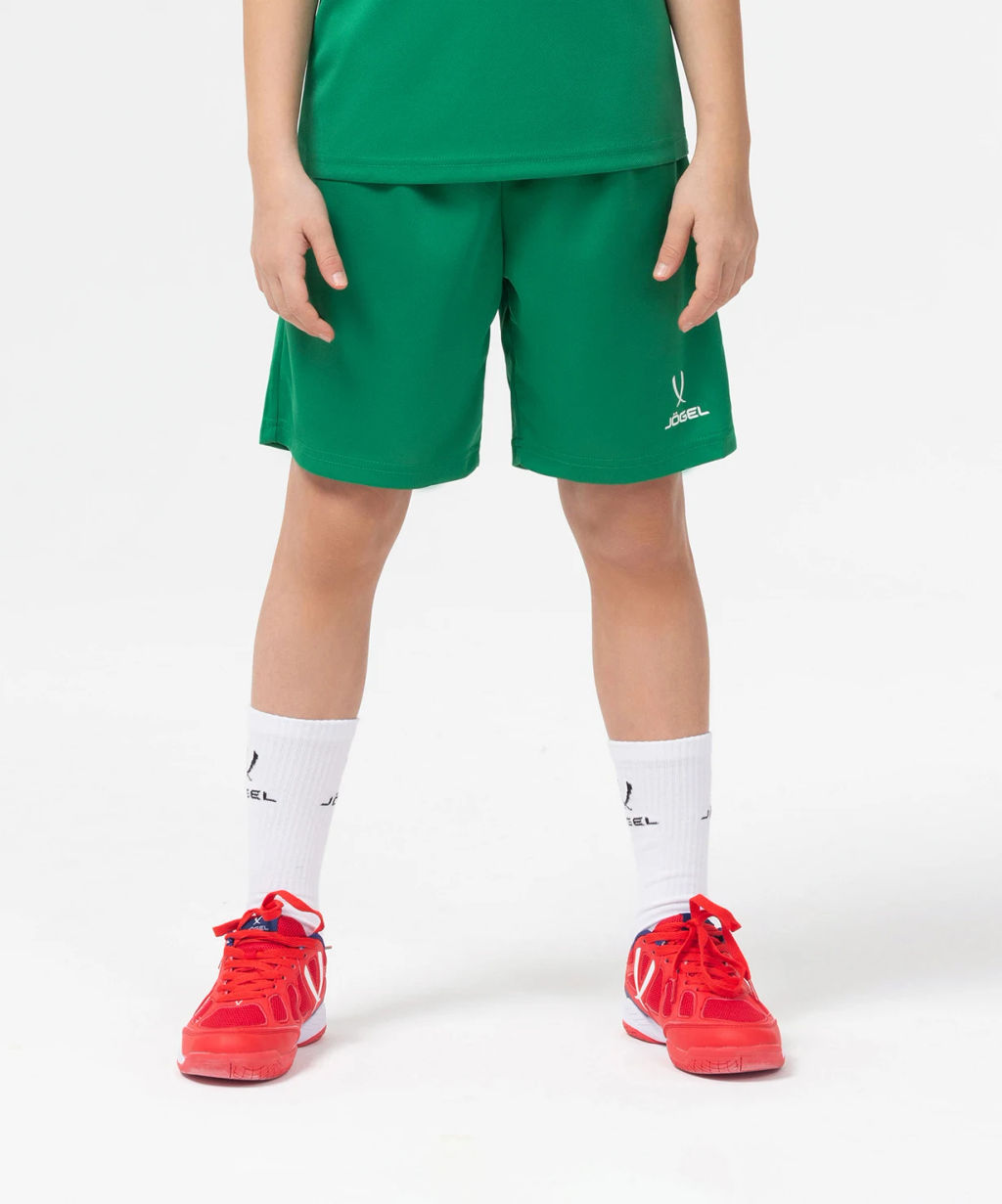 Шорты баскетбольные JOGEL CAMP Basic, зеленый, детский фото 5