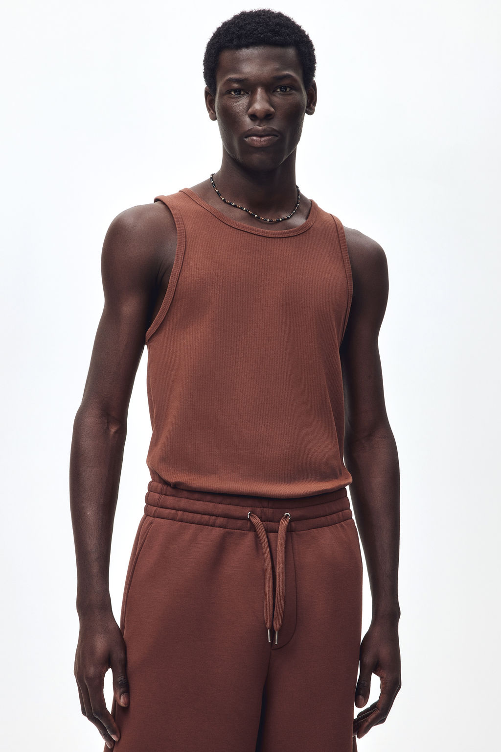 Camiseta sin mangas en canal? Slim Fit - H&m фото 6