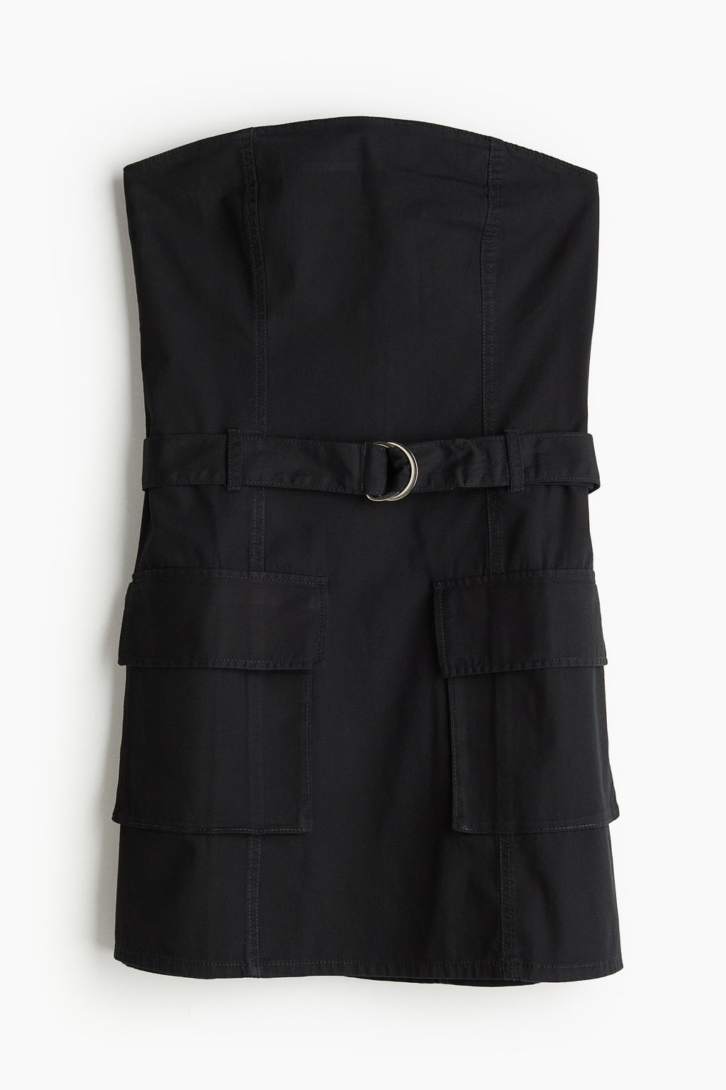 Vestido cargo con escote bandeau - H&m фото 9