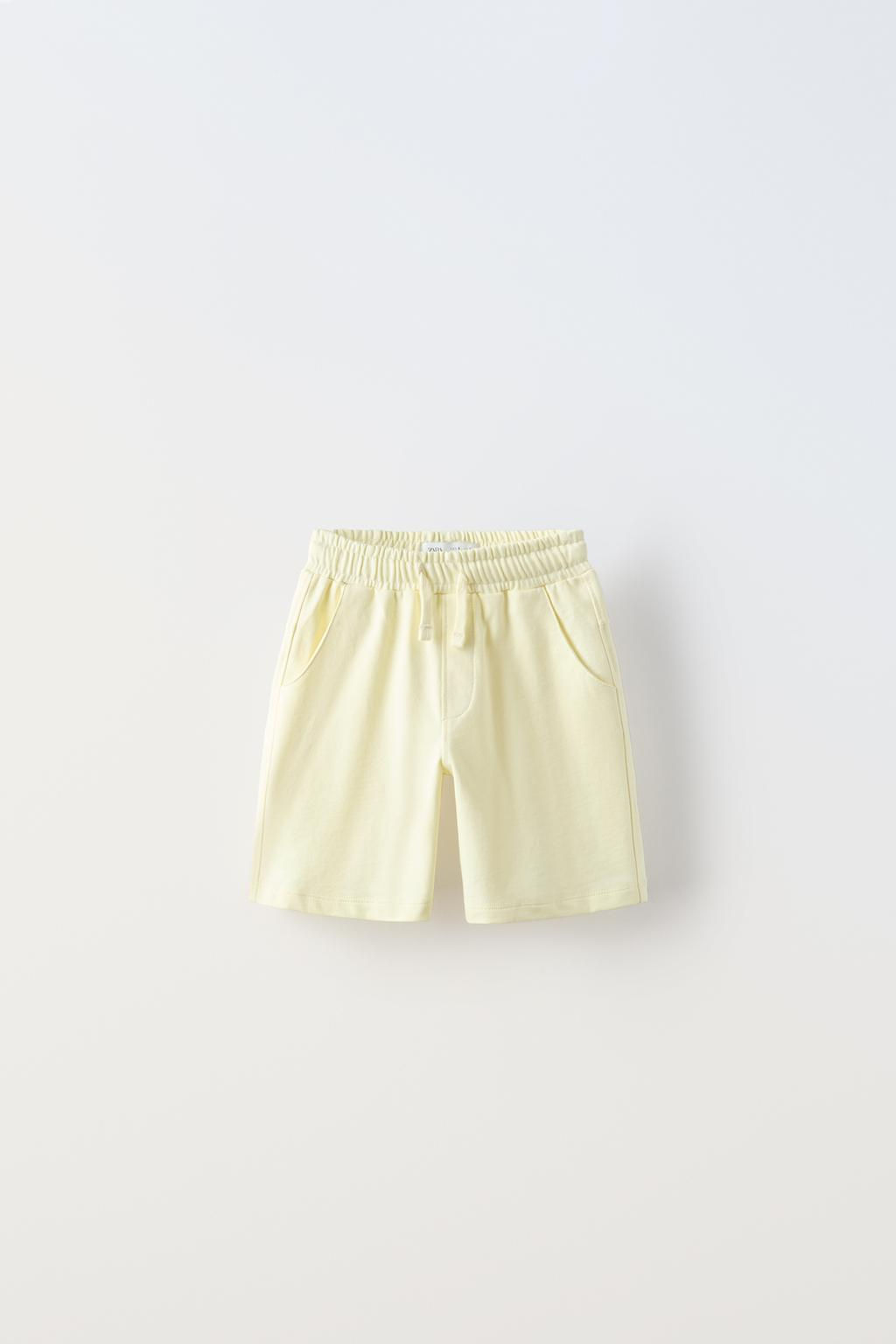 PAMUKLU ISLEMELI T-SHIRT VE BERMUDA SORT TAKIMI - Zara фото 21
