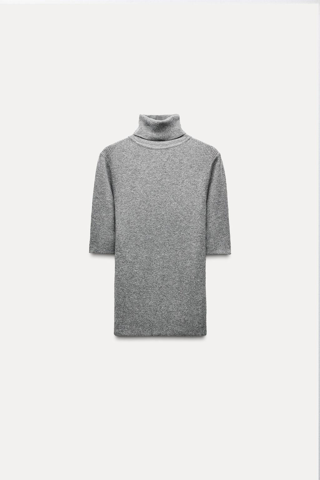 HIGH NECK KNIT TOP - Zara фото 4