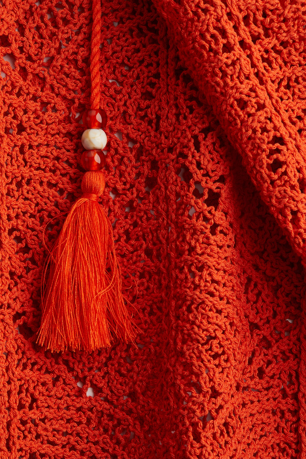Vestido efecto crochet con tirantes espagueti - H&m фото 2