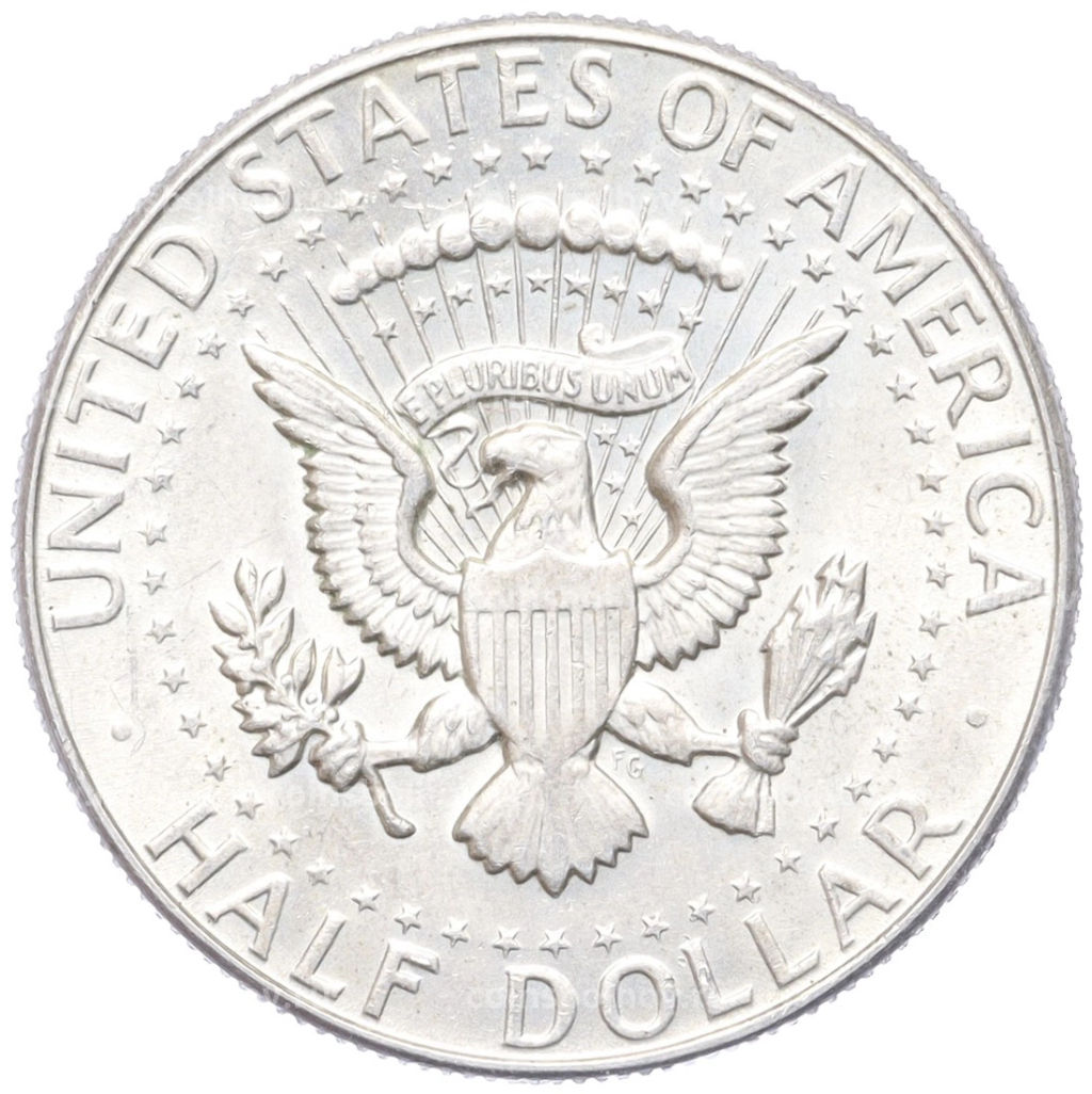 1/2 доллара (50 центов) 1966 года США