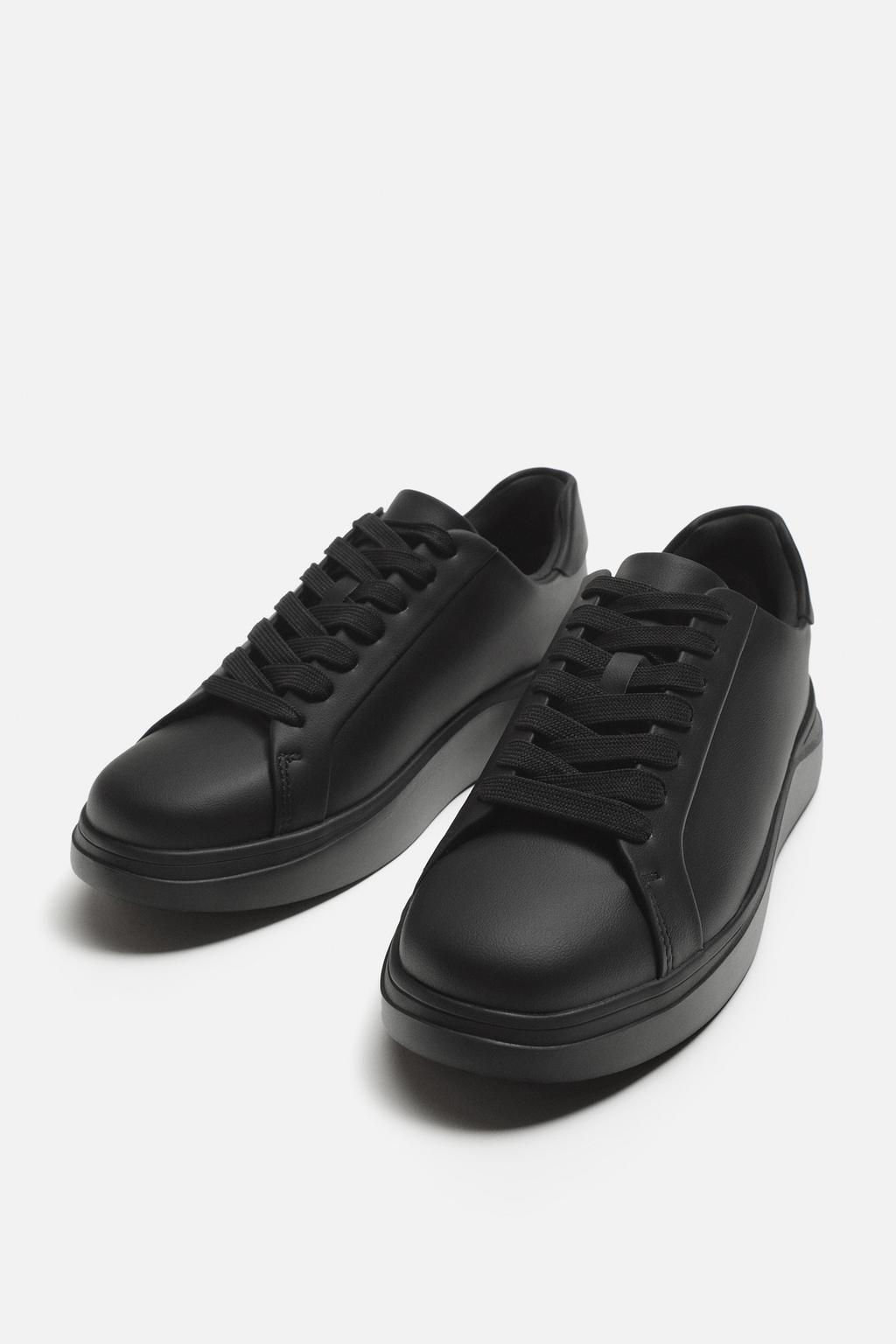 CHUNKY MONOCHROME TRAINERS - Zara фото 10