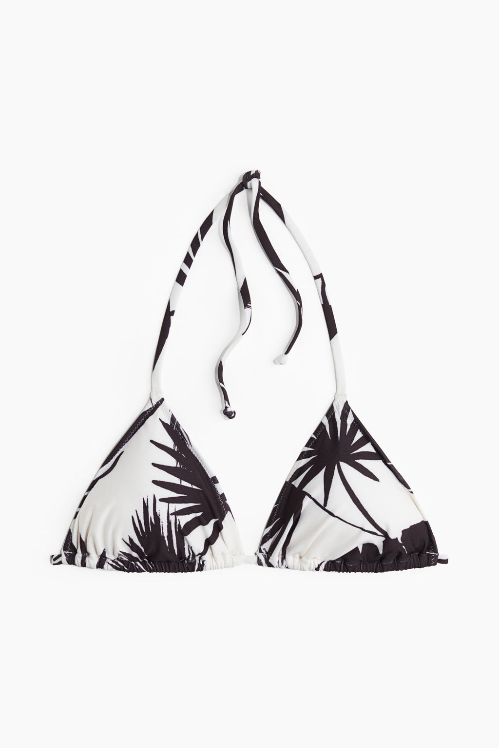 Top de bikini triangular con relleno - H&m фото 3