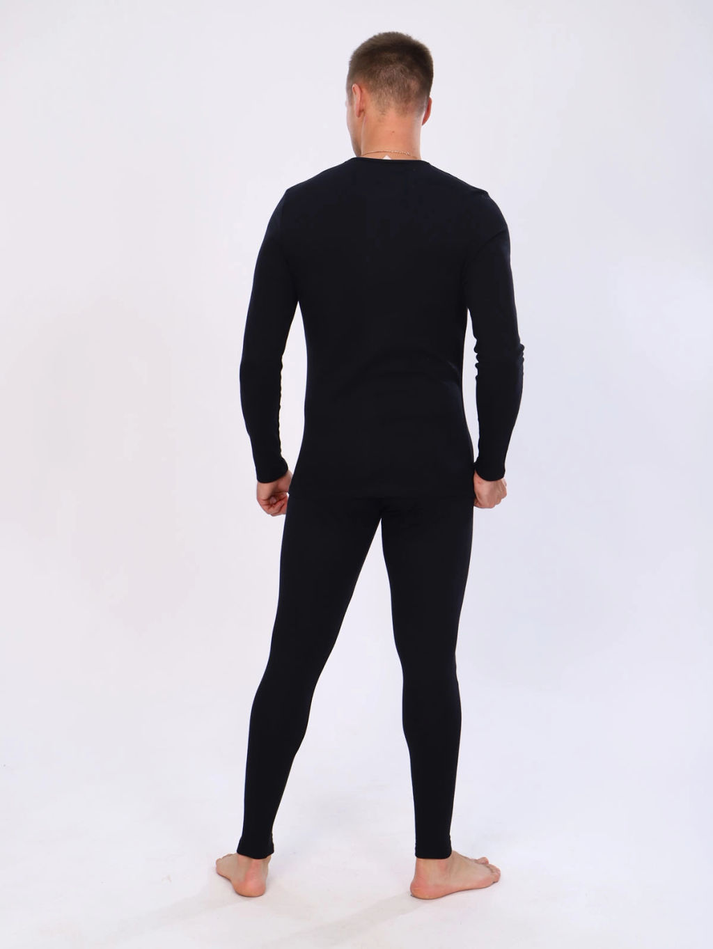 Термобелье мужское, цвет черный