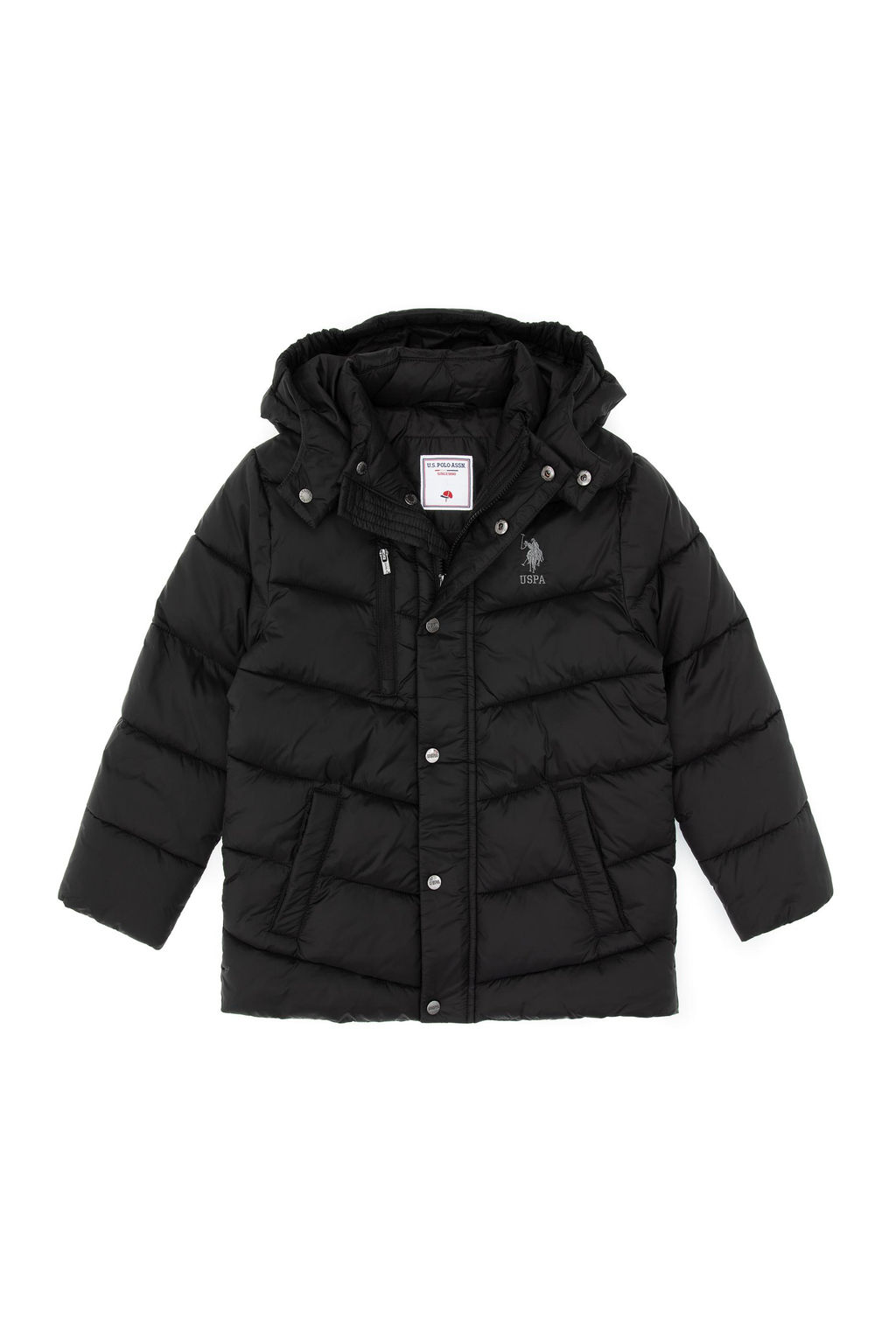 Erkek _ocuk Siyah Mont