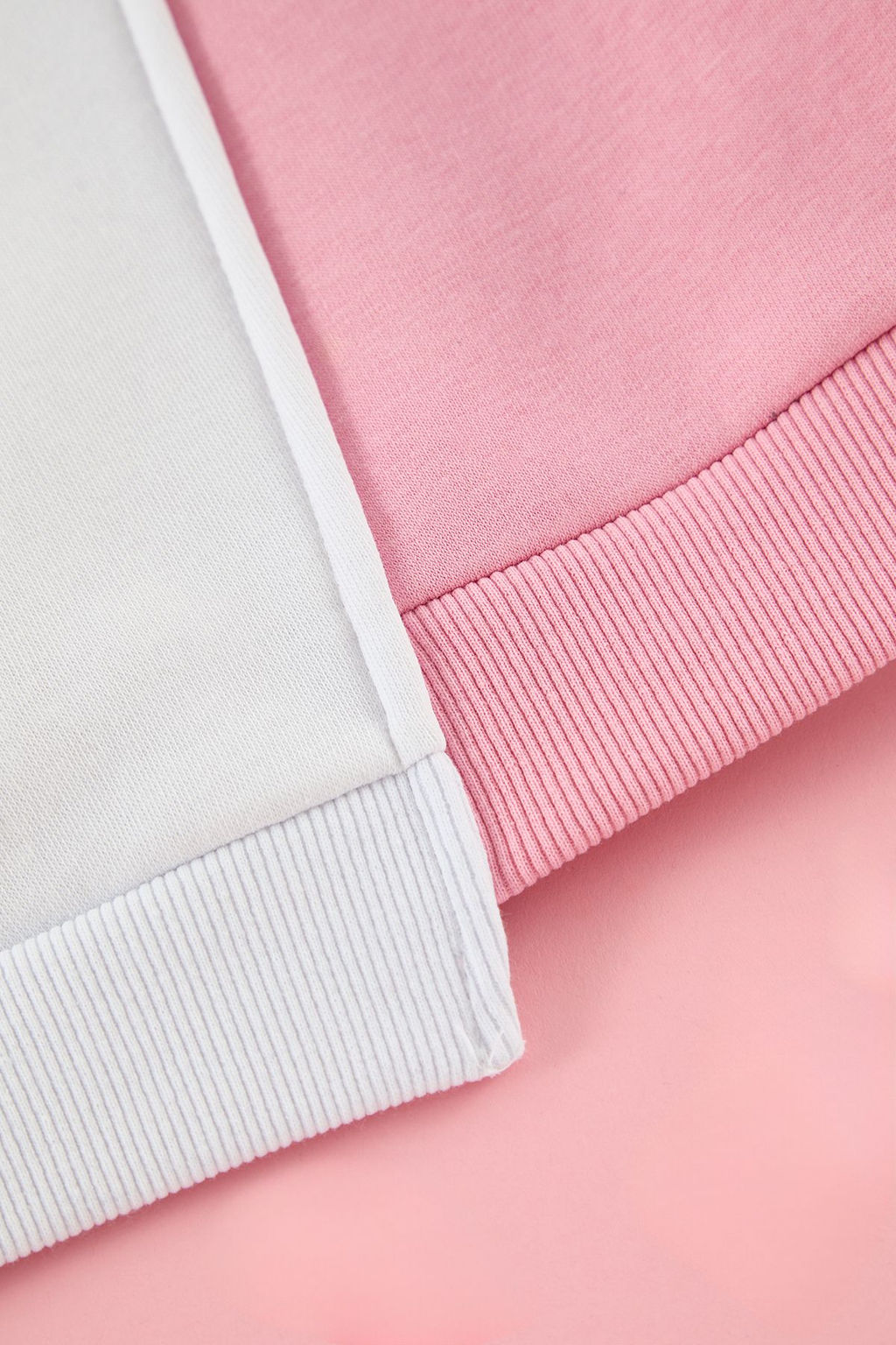 Beyaz K?z Cocuk S?rt Bask?l? Orme Mini Me Sweatshirt TKDAW25SW00049 - Trendyolmilla фото 3