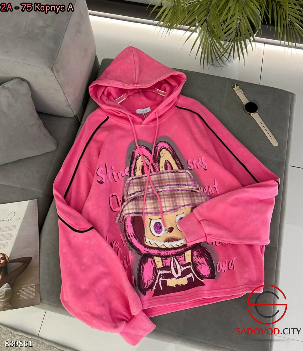 Толстовка женская с рисунком - Bruno фото 2